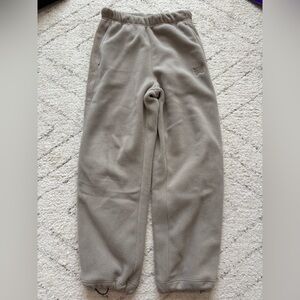 Uniqlo x Needles Beige Fleece Sweatpants